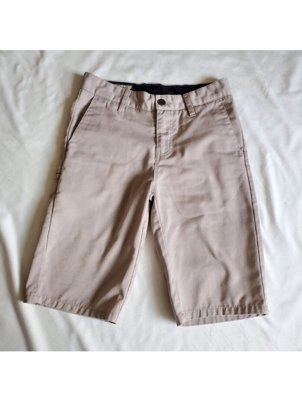 Volcom Kids Khaki Shorts Youth Size 25